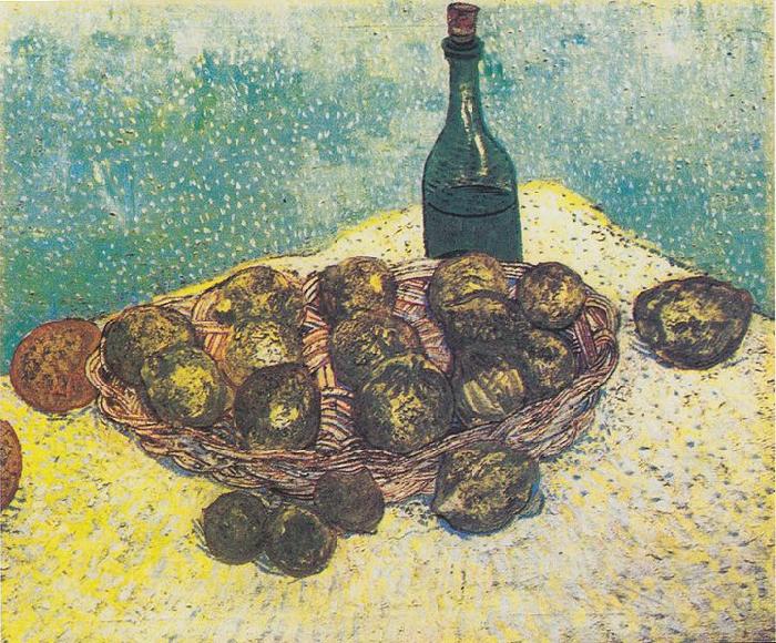 Vincent Van Gogh Still Life with Bottle oil painting picture